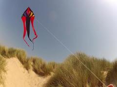 One line kite